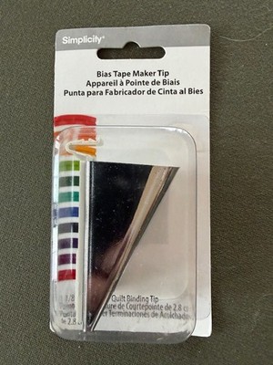 Simplicity Bias Tape Maker Tip 1 1/8'' Quilt Binding