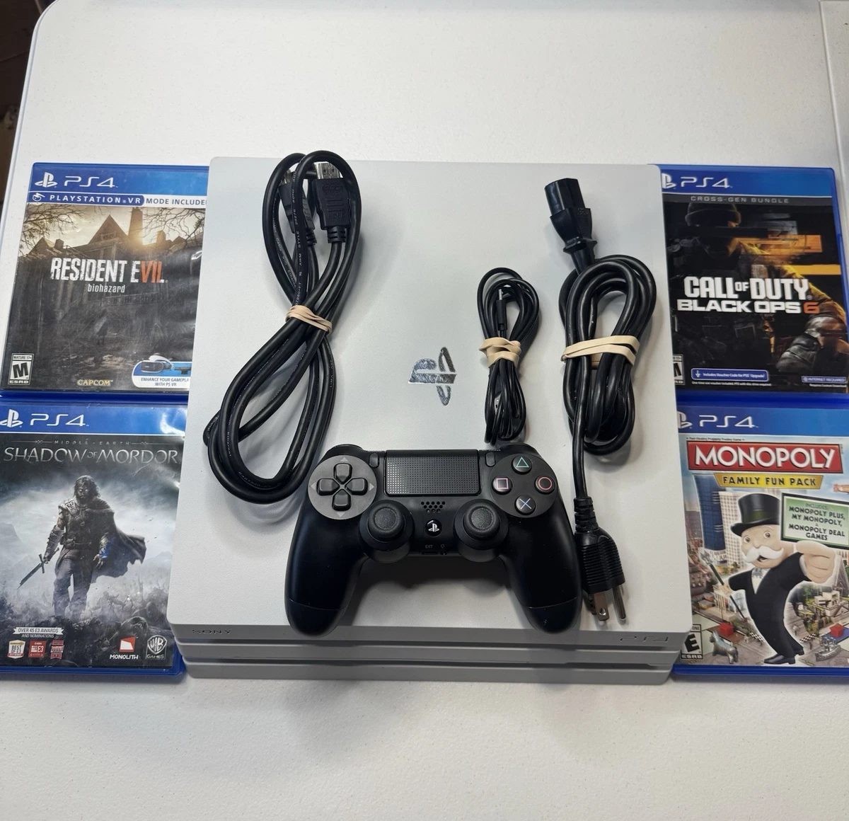 Sony PlayStation 4 Pro White Video Game Consoles for sale | eBay
