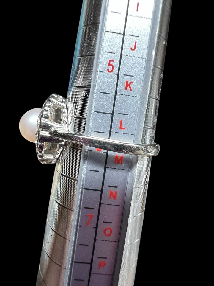 Anillo Vantel Talla 6 Color Champagne con Estrás Transparente Foto 3 de 4