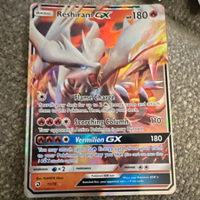 The Pokémon Company Reshiram GX Dragon Majesty 11/70 Holo Ultra Rare EN 2018 on eBay