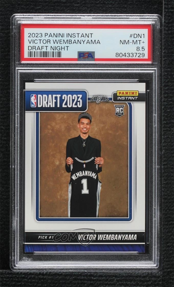 2023-24 Panini Instant Draft Night /31324 Victor Wembanyama #DN-1 PSA 8.5 0y8e
