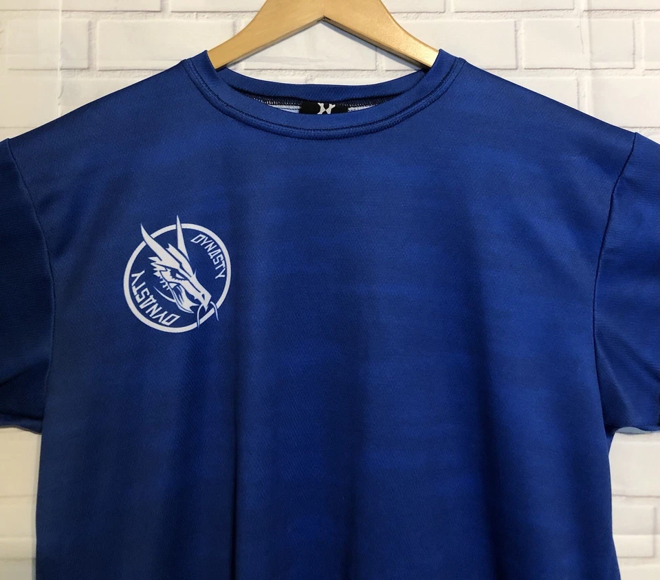 Camiseta deportiva de paintball HK Army Dynasty para hombre negra azul ácida Dryfit M hecha en EE. UU. Foto 3 de 4