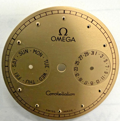 OMEGA Constellation Gold Dial  Hour Mark Dial Silver 25.00 MM Old New Stock SW