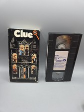 Clue (VHS, 1985) Rare Original Tim Curry Christopher Lloyd Free Shipping