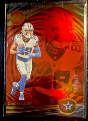 Panini Illusions 2023 CeeDee Lamb Dallas Cowboys #28 Serial Numbered 124/175