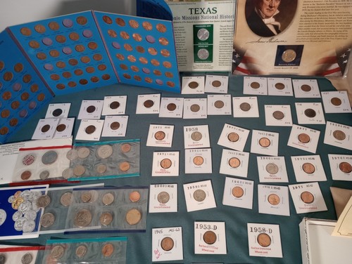 Huge Coin & Currency Lot .Gold, Silver,Barber, Errors,Wheat,OBW Rolls, Franklin - Picture 24 of 24