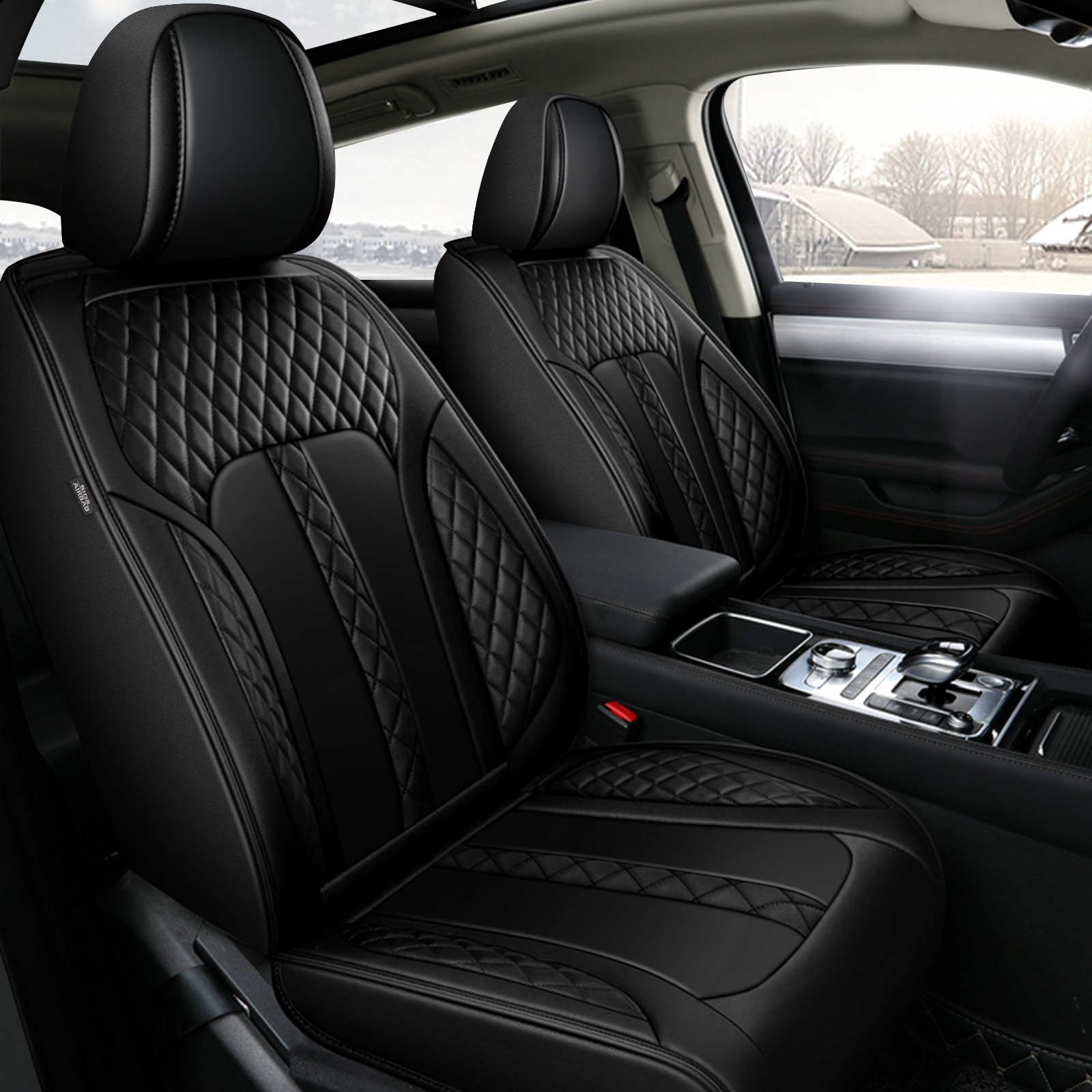 Car Seat Covers For Acura MDX 2004-2026,PU Leather Cushion (2/5 Seats)