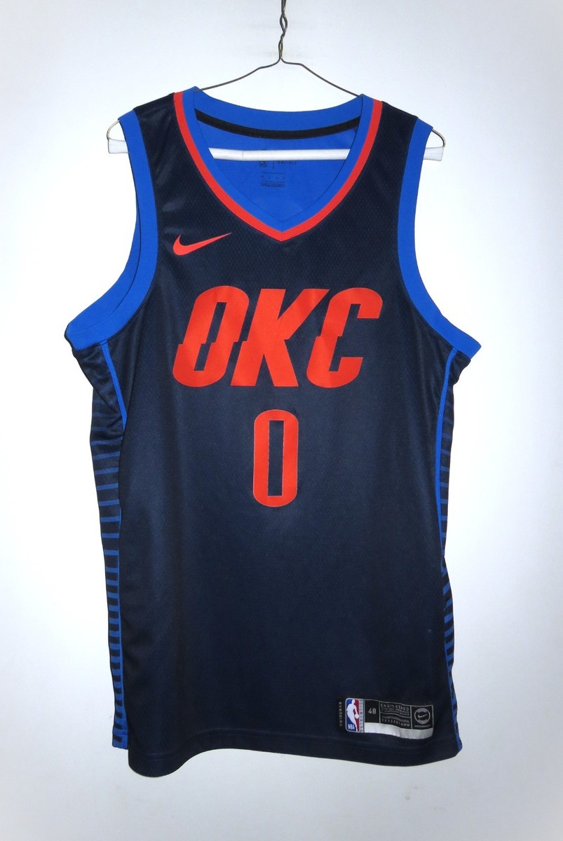 Nike Oklahoma City Thunder Russell Westbrook Swingman Statement