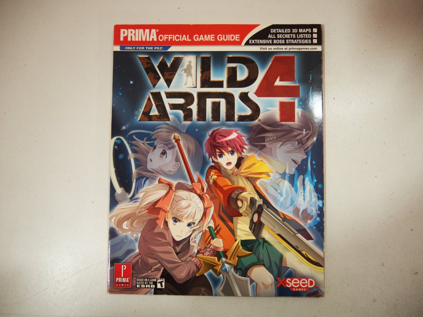 guide officiel official guidebook Wild Arms 4 Playstation 2 PS2 Prima Games US