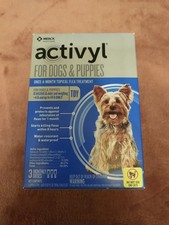 Activyl for Dogs  Puppies 4-14 lb 3 Monthly Dose EPA Approved Topical Flea