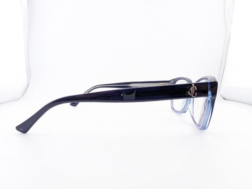 Jimmy Choo Eyeglasses Frames Only, JC270 DXK, 53-16-140, Purple, Made in Italy - Picture 6 of 16