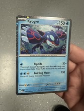 Kyogre (Cosmos Holo) 034/132 FART SWIRL 🌀 Carta Pokemon Holo LP