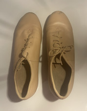 Bloch Shockwave S0325 Women s Beige Lace-Up Tap Shoes
