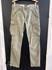 Polo Ralph Lauren Cargo Pants Mens 32x32 Green Slim Fit Military Outdoor Utility