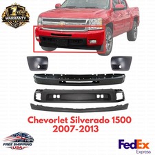 Front Bumper Kit For 2007-2013 Chevrolet Silverado 1500 With Bumper Ends
