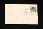 US COVER WASHINGTON DC 1888 BACK LETTER HELD SHORT PAID NOTICE