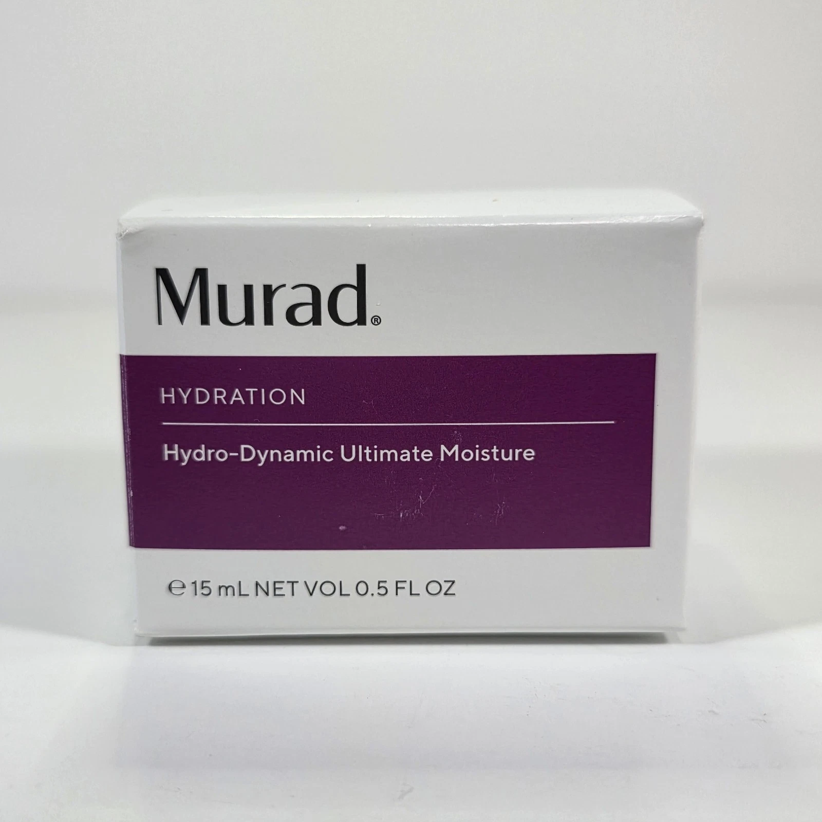 Murad Hydration Hydro Dynamic Ultimate Moisture Cream 0.5oz Smooth Texture