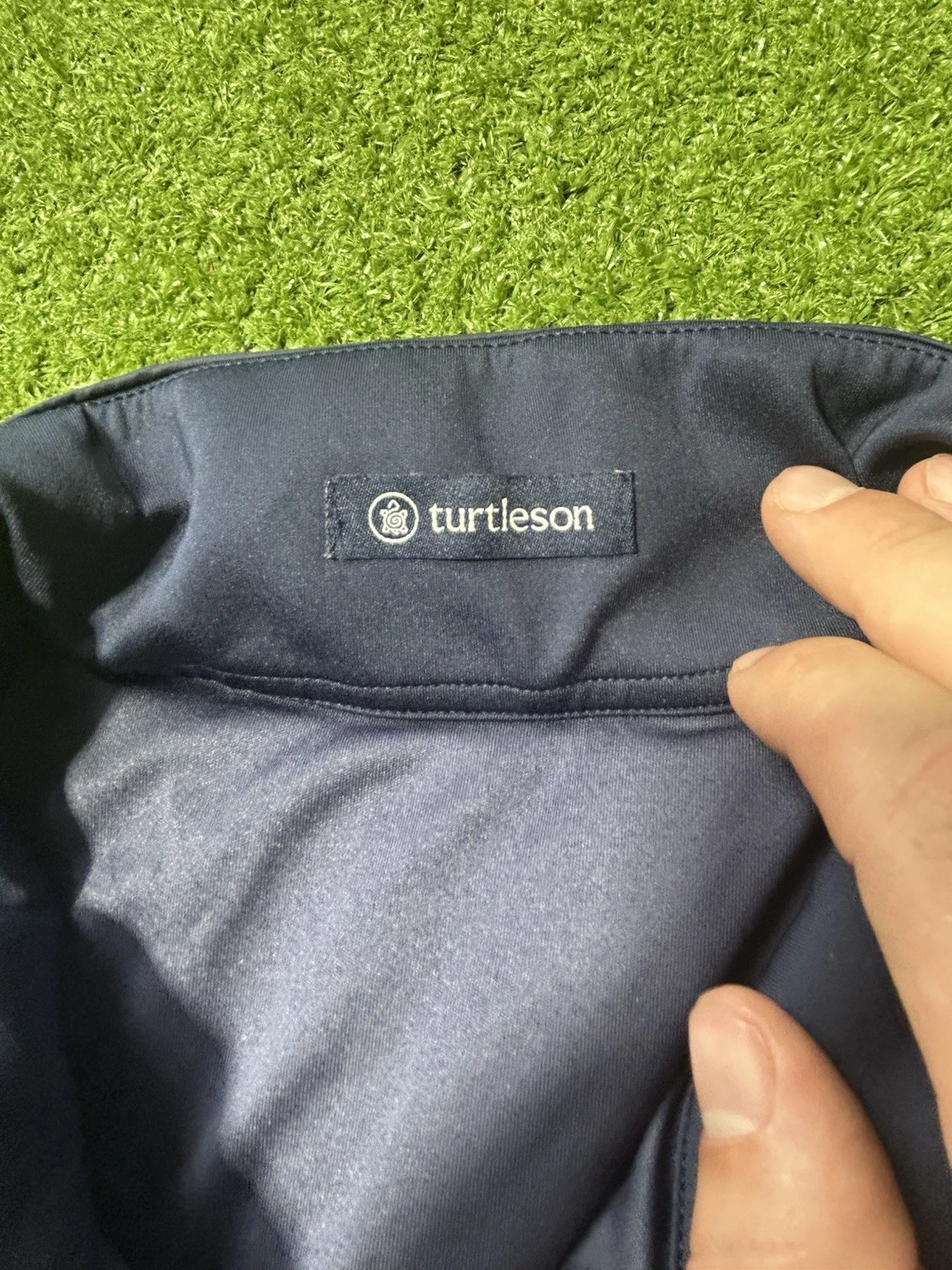 Turtleson Fusion Vest Mens 2XL Blue Quilted Full Zip Golf Insulated Outdoor - product detail image 2