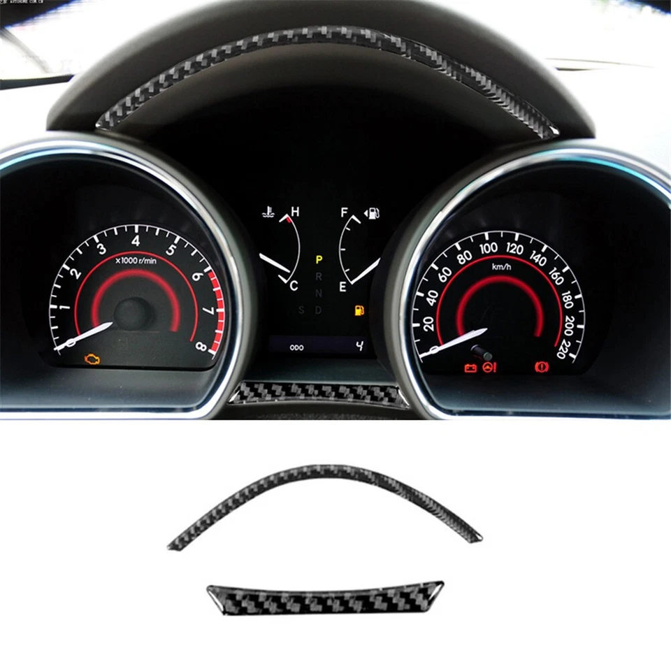 Carbon Fiber Interior Full Set Trim Cover For Toyota Highlander 2008-2013 - Image 2 of 4