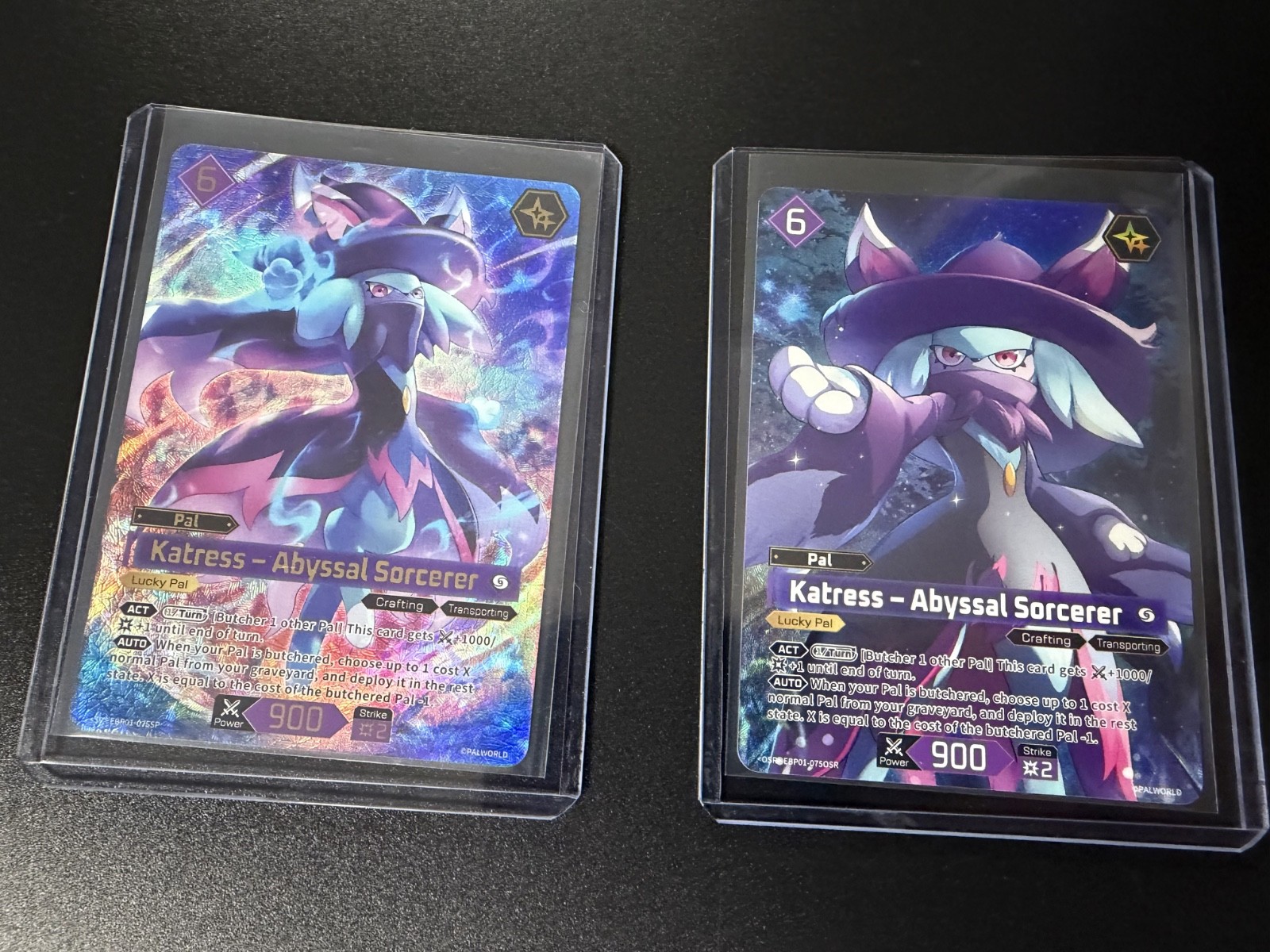 Palworld TCG Katress - Abyssal Sorcerer EBP01-075 SP + OSR Dawn of Palpagos