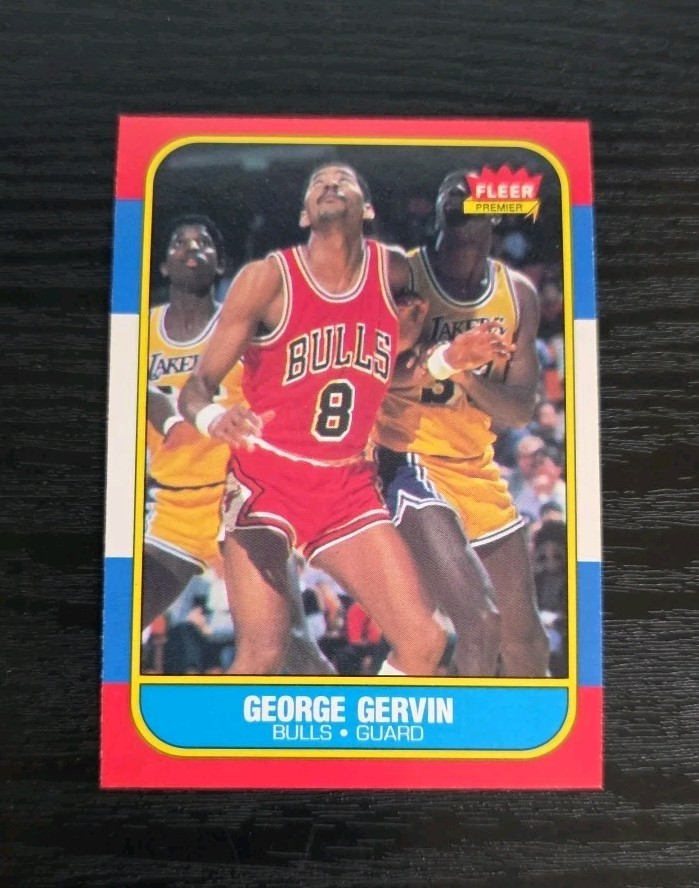 1986 Fleer #36 George Gervin
