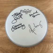 * ALICE COOPER BAND * signed 10" drumhead * SCHOOLS OUT * BILLION DOLLAR BABIES