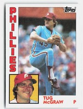 1984 Topps #728 Tug McGraw