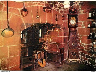 Postcard - 19 - Collonges la Rouge - Auberge le Cantou - Its old fireplace