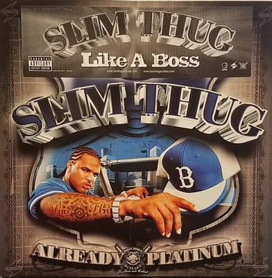 Slim Thug - Like A Boss - USA 12'' Vinyl - 2004 - Geffen
