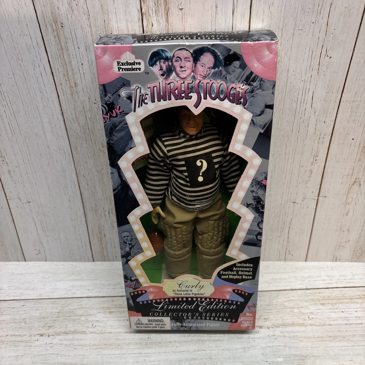 The Three Stooges Cartoon & TV Character Action Figures with