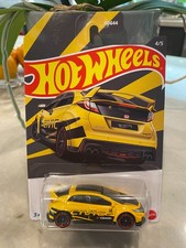Hot Wheels '16 Honda Civic Type R Honda Series 4/5 - Yellow