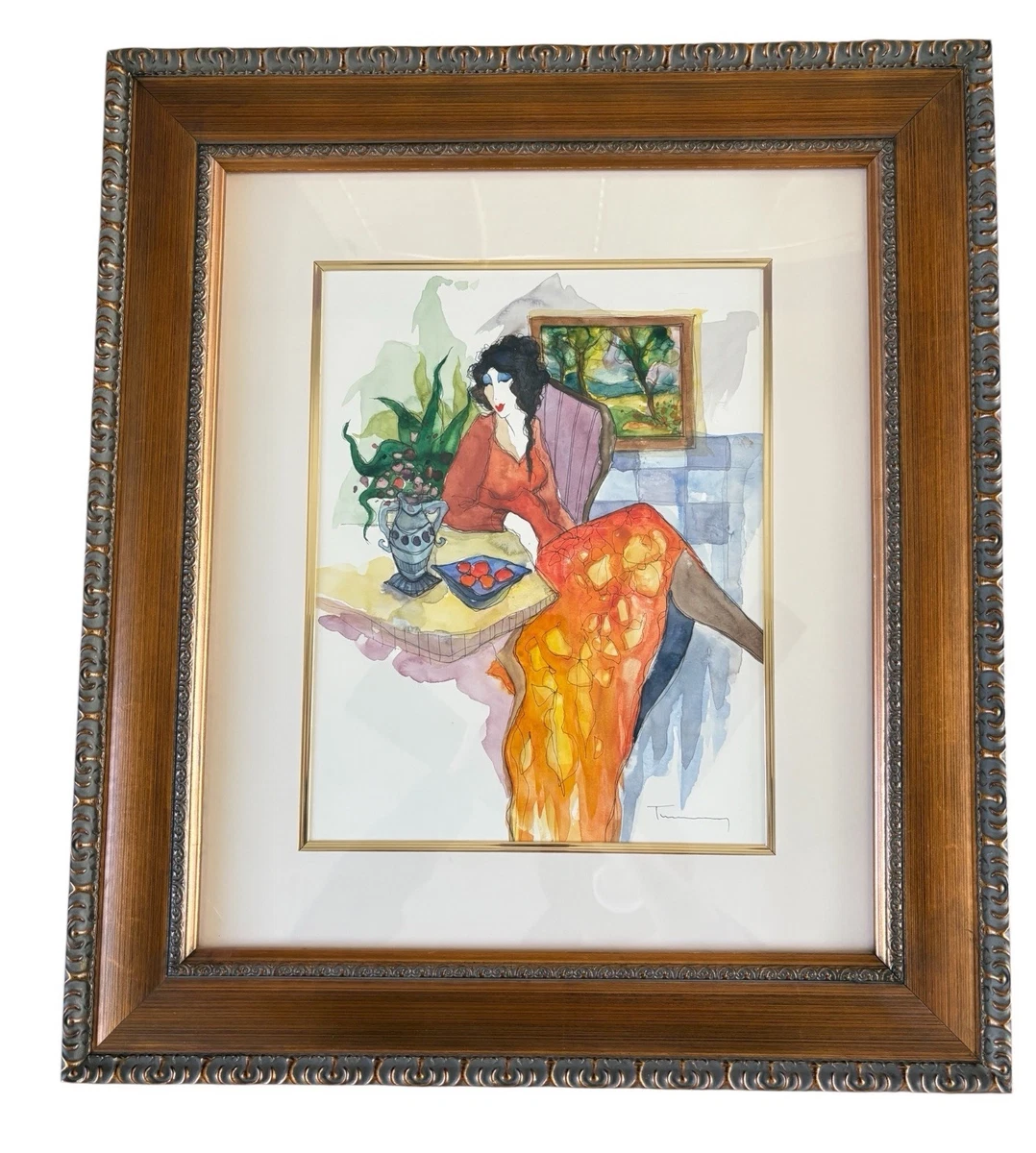 Itzchak Tarkay Art Paintings for sale | eBay