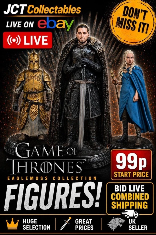 [Draft] Game of Thrones Figures - Eaglemoss Collection - 99p Start!