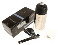 Campagnolo Super Record Water Bottle Cage Carbon w/ SR Bottle 550ml NEW