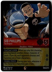 Sid Phillips - Toy Surgeon 126/204 Wilds Unknown Legendary Cold Foil