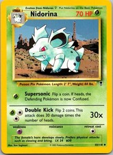 Nidorina [Reverse Holo] #55 Prices | Pokemon Legendary Collection