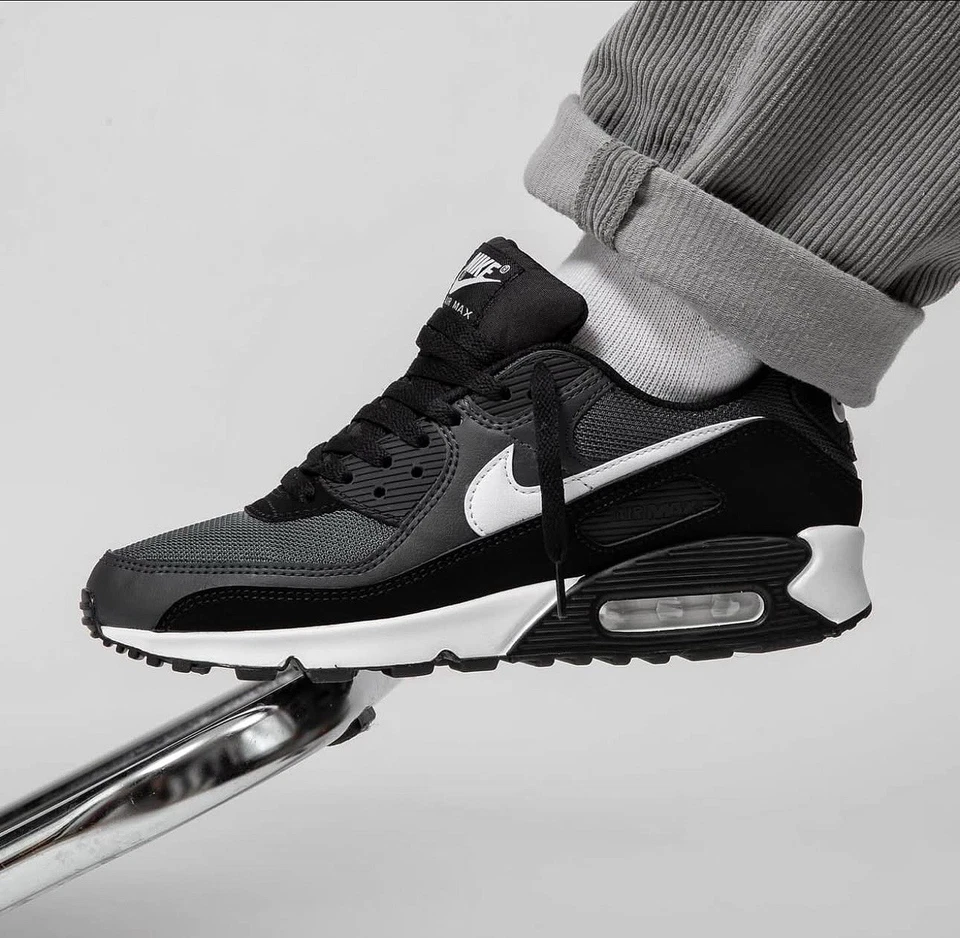 🔥Nike Air Max 90 Low Black White CN8490-002 Men’s Size 8.5-14 - Image 3 of 4