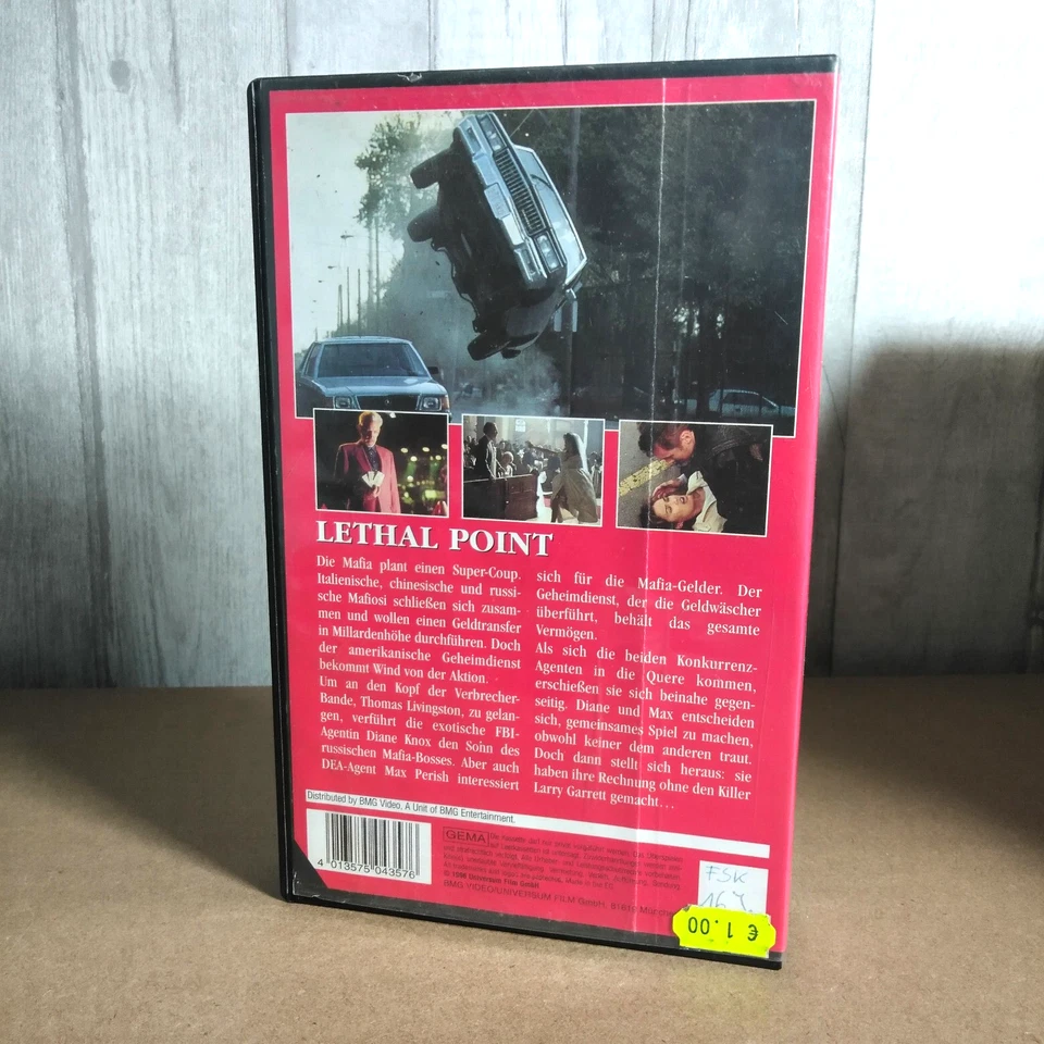 Lethal Point: Zwei gnadenlose Profis - VHS Video Film Kassette - ufa Grossbox #K - Bild 2 von 4