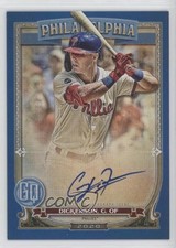 2020 Topps Gypsy Queen Indigo 94/150 Corey Dickerson #GQA-CD Auto 06ee