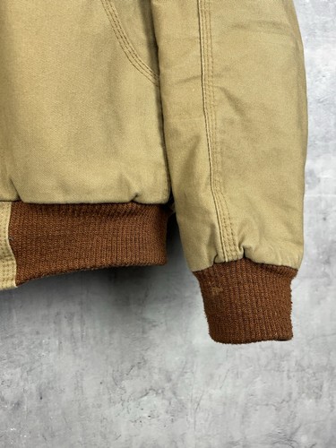 Vintage Carhartt Duck Canvas Hoodie Herren Jacke Gr. M - Bild 6 von 15