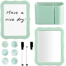 11 Pcs School Lockers Magnetic Decor Green Locker Accessories Kit with Magnet...