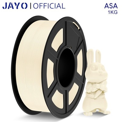 JAYO 1KG ASA Natural 3D Printer Filament 1,75mm UV rain heat resistant robust