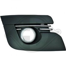 Diederichs Stoßstange Gitter Rechts Schwarz/chrom Für Nebel für Peugeot 3008 ab