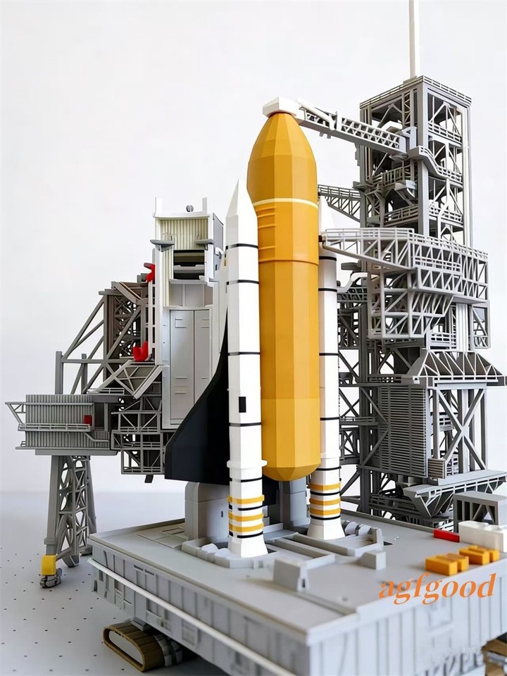 1/400 1:200 Space Shuttle on Launch PAD 3D Printing Model Builded Full ...
