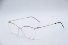 NEW CHARMANT CH16713 GP GOLD CLEAR BLACK AUTHENTIC FRAMES EYEGLASSES 51-17