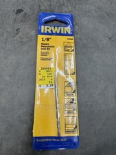 Irwin Hammer Drill Masonry Bit 1/8" Dia. 3" Long 326000 New In Pack