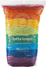 Friendly Loom Quality Cotton Weaving Loops in Rainbow Colors 7