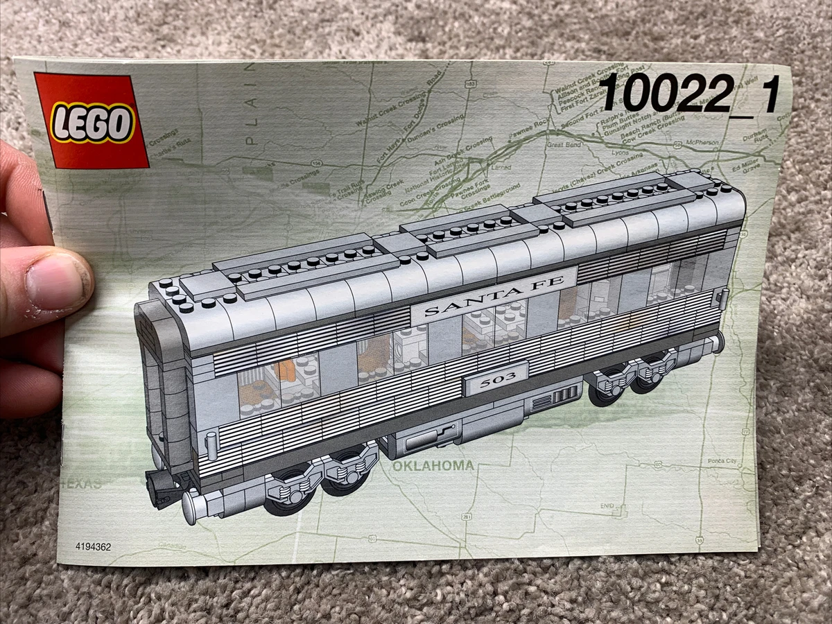 Lego santa fe train cars new arrivals
