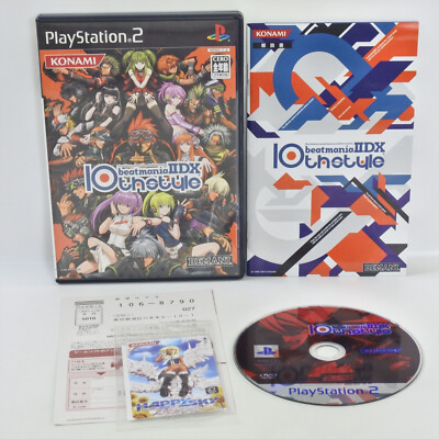 BEATMANIA IIDX 10th style + Card PS2 Playstation 2 For JP System
