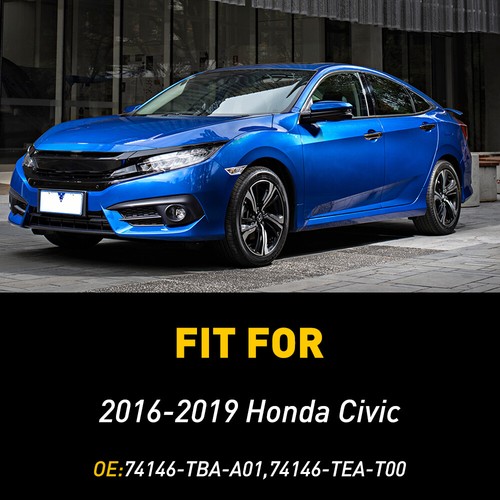 Fits 2016-2019 Honda Civic Hood to Nose Fascia Bumper Seal Rivet Car Accessories - Bild 3 von 15